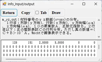 情報画面