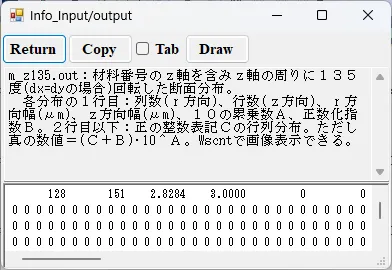 情報画面