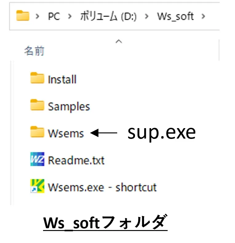 Sup.exeの上書き