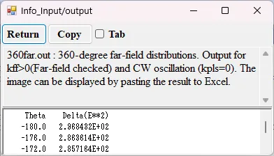 Information window for 360far.out